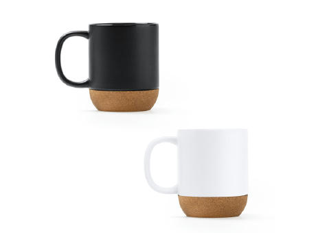 ROSELLA CORK MUG BLACK