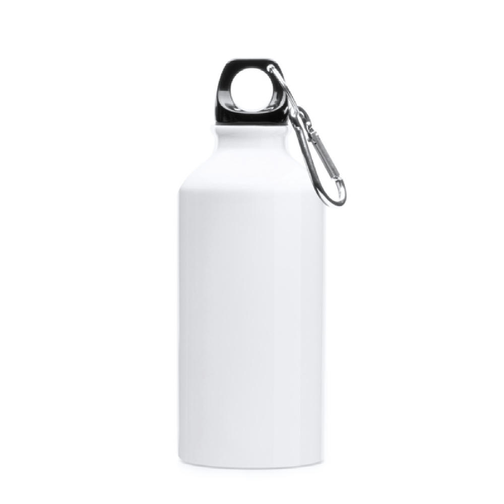 ATHLETIC ALUMINUM BOTTLE 400 ML WHITE