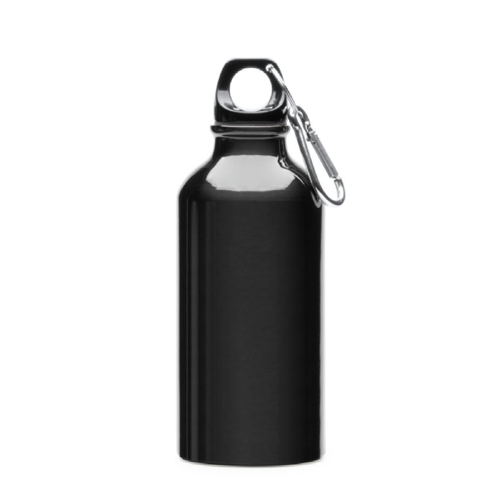 ATHLETIC ALUMINUM BOTTLE 400 ML BLACK