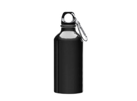 ATHLETIC ALUMINUM BOTTLE 400 ML BLACK