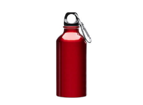 ATHLETIC ALUMINUM BOTTLE 400 ML RED