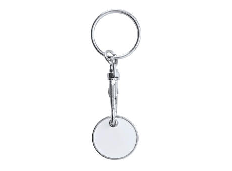 TONIC COIN KEYCHAIN WHITE