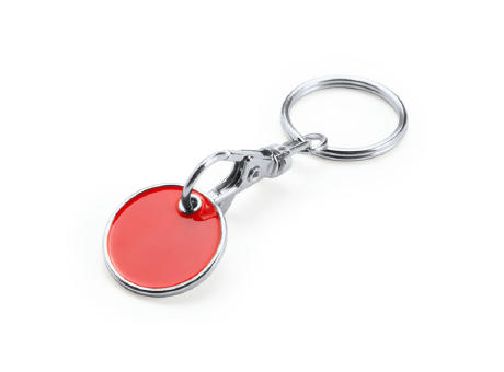 TONIC COIN KEYCHAIN RED