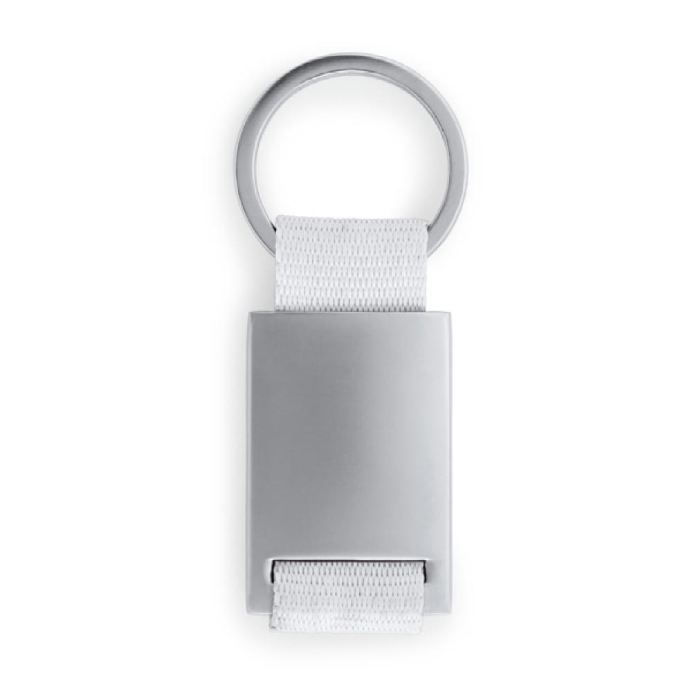 MINERAL KEYCHAIN WHITE