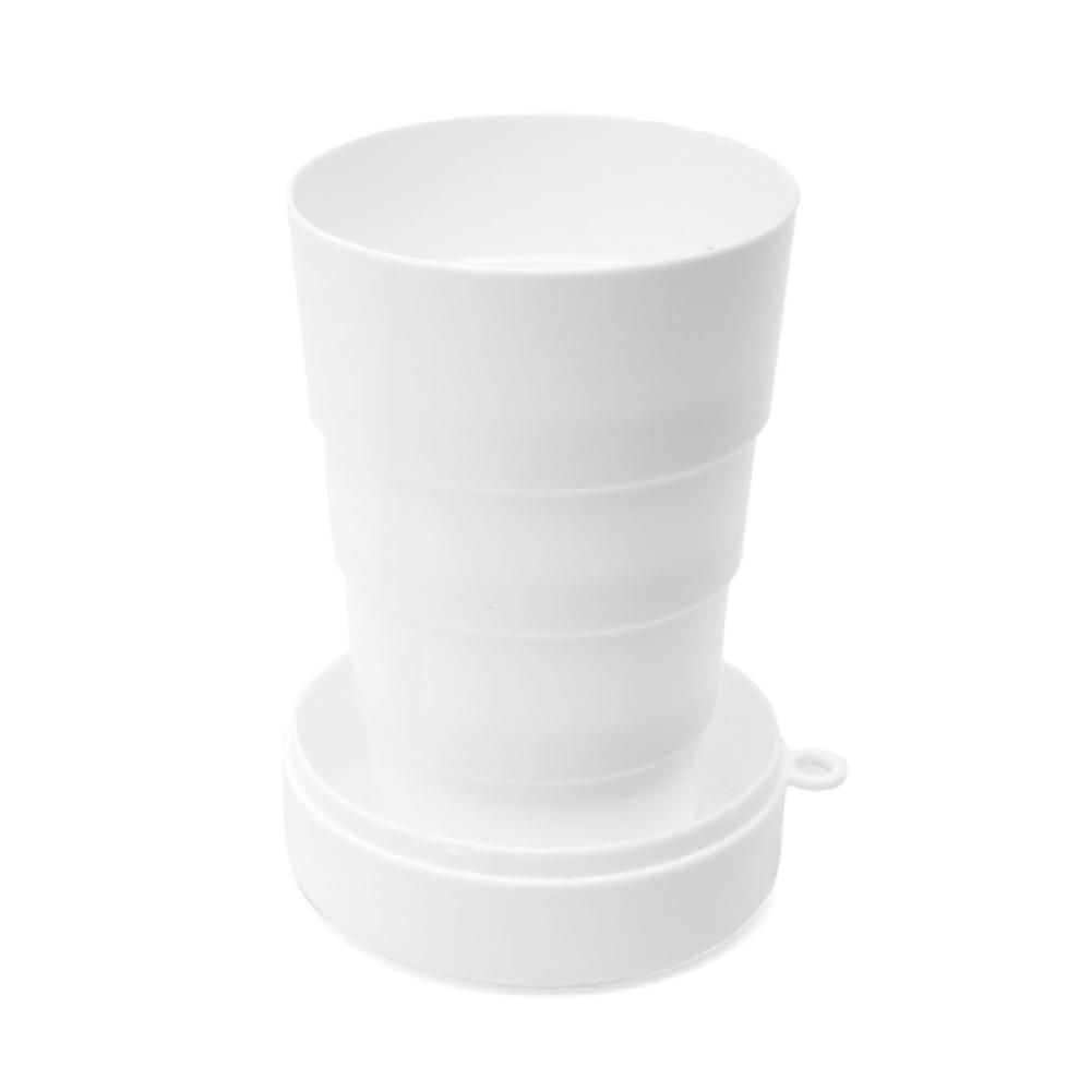 GOSTO FOLDABLE CUP WHITE