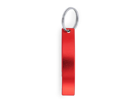 SPARKLING OPENER KEYCHAIN RED