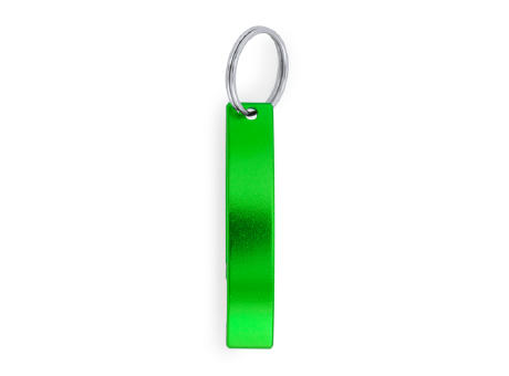 SPARKLING OPENER KEYCHAIN FERN GREEN