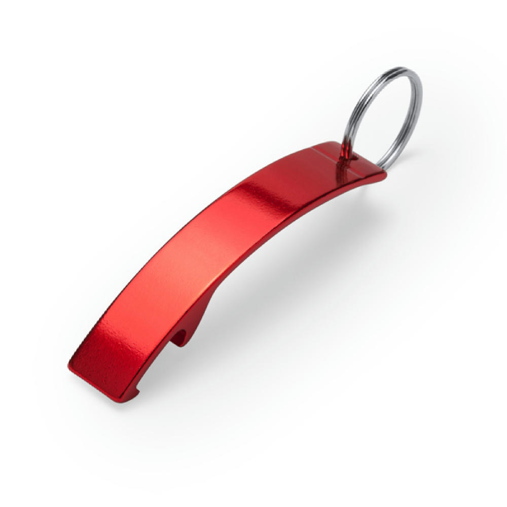 MALT OPENER KEYCHAIN RED