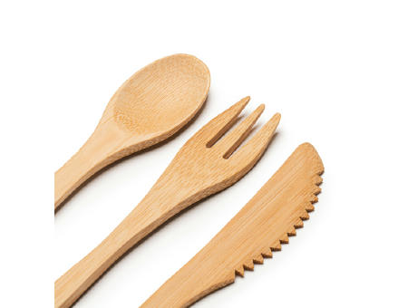 CUTLERY SET COLMER NATURAL