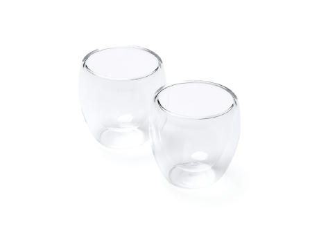 GLASS SET CAPSUL TRANSPARENT