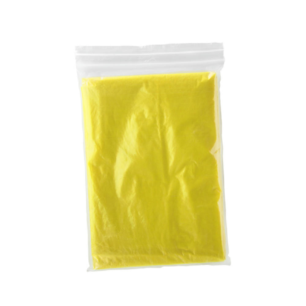 SHAKA PONCHO S/ADULT ONE SIZE YELLOW