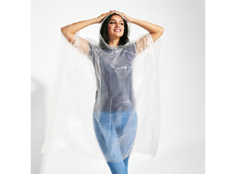 VOSTOK PLA PONCHO S/ADULT ONE SIZE TRANSPARENT