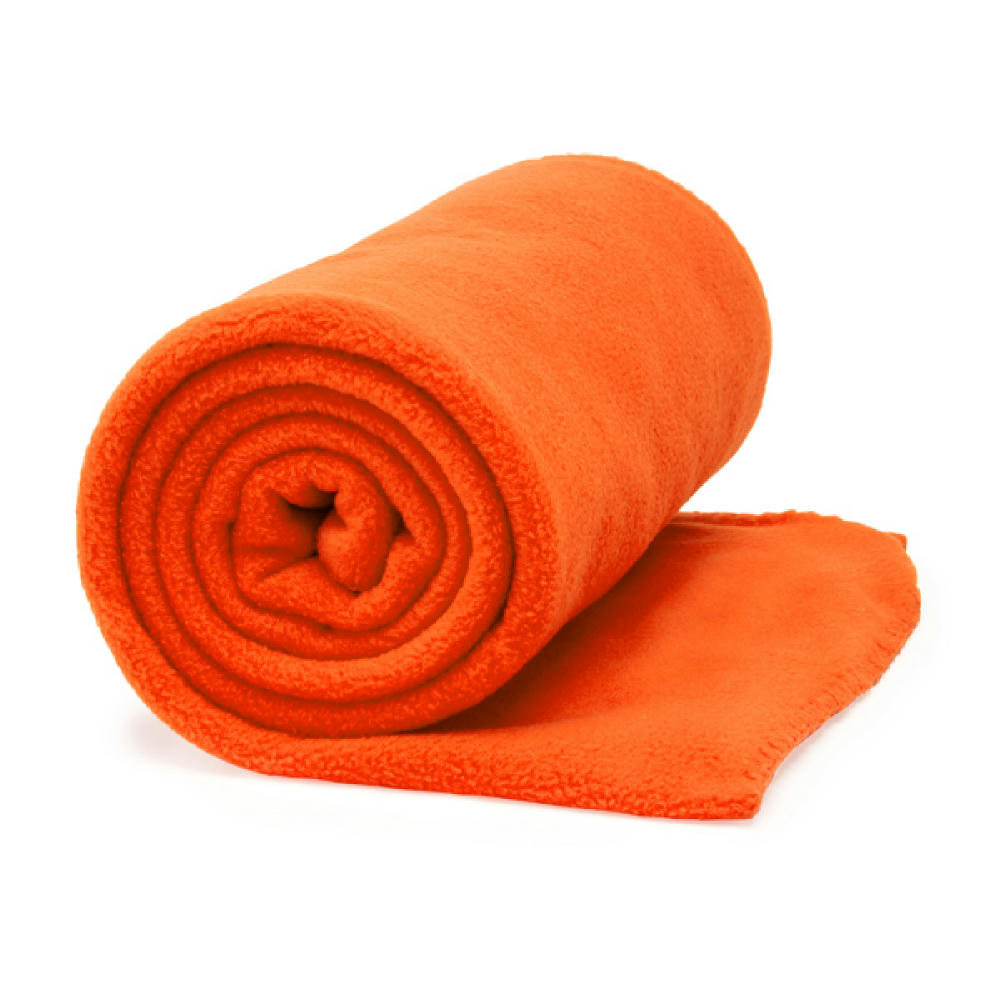 LAMBERT POLAR FLEECE BLANKET ORANGE