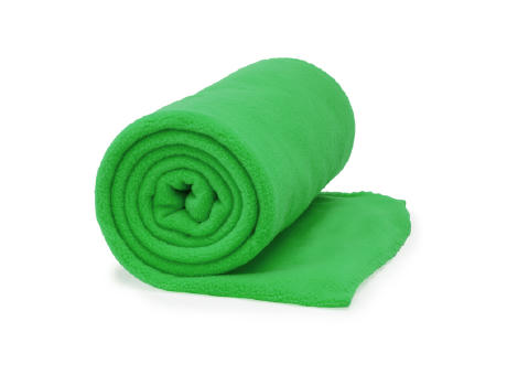 LAMBERT POLAR FLEECE BLANKET FERN GREEN