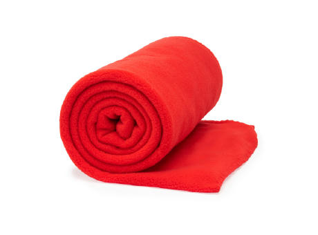 LAMBERT POLAR FLEECE BLANKET RED