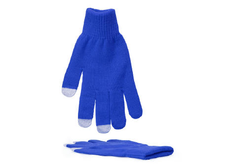 ZELAND TACTILE GLOVES ROYAL BLUE