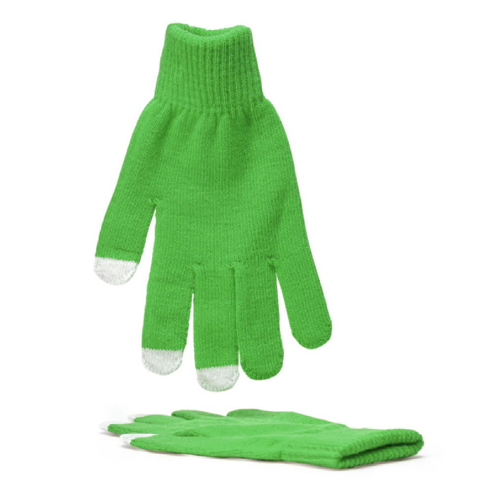 ZELAND TACTILE GLOVES FERN GREEN