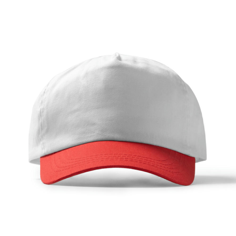 CAP FREYA WHITE/RED