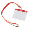 LANYARD/ID BADGE POMEL RED