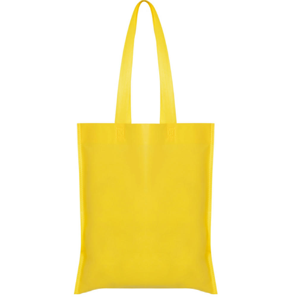 CREST NON WOVEN BAG 36X40 YELLOW