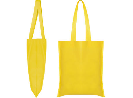 CREST NON WOVEN BAG 36X40 YELLOW