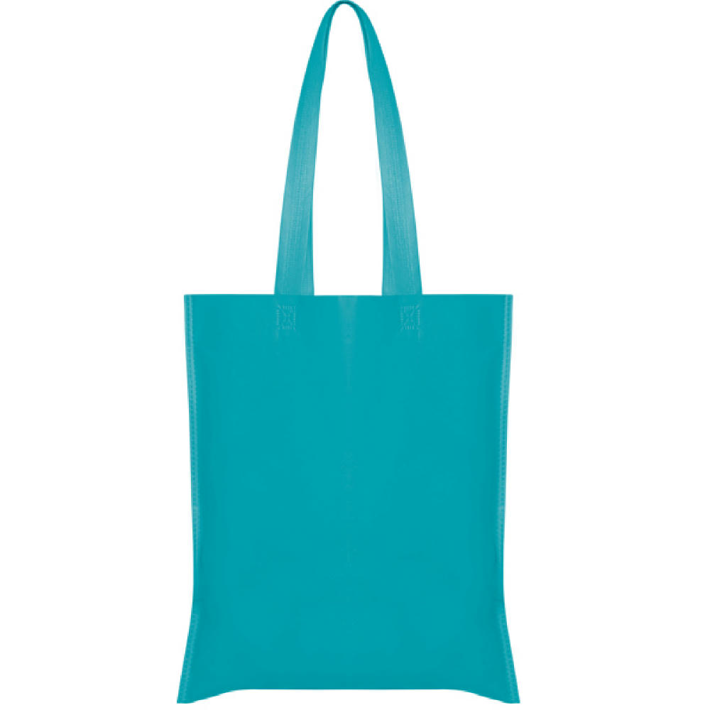 CREST NON WOVEN BAG 36X40 AQUAMARINE