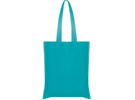 CREST NON WOVEN BAG 36X40 AQUAMARINE