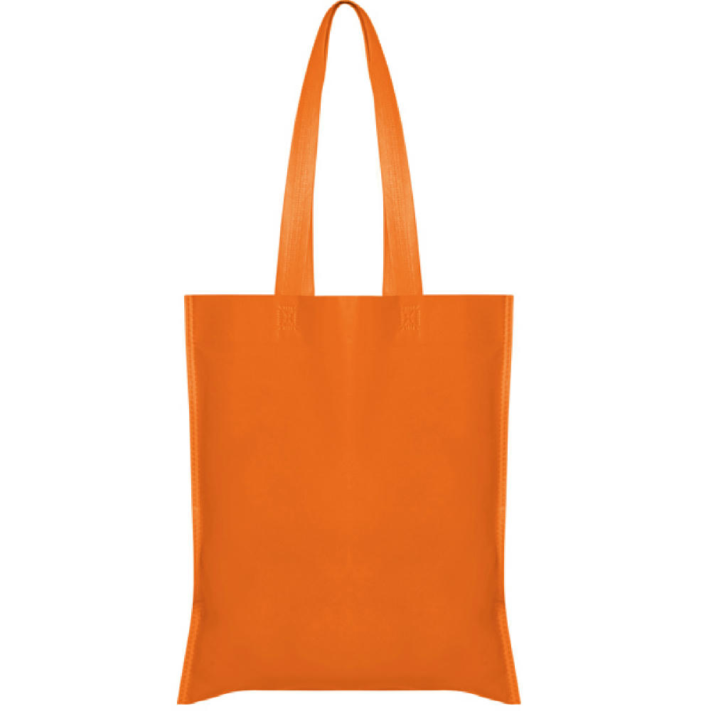 CREST NON WOVEN BAG 36X40 ORANGE