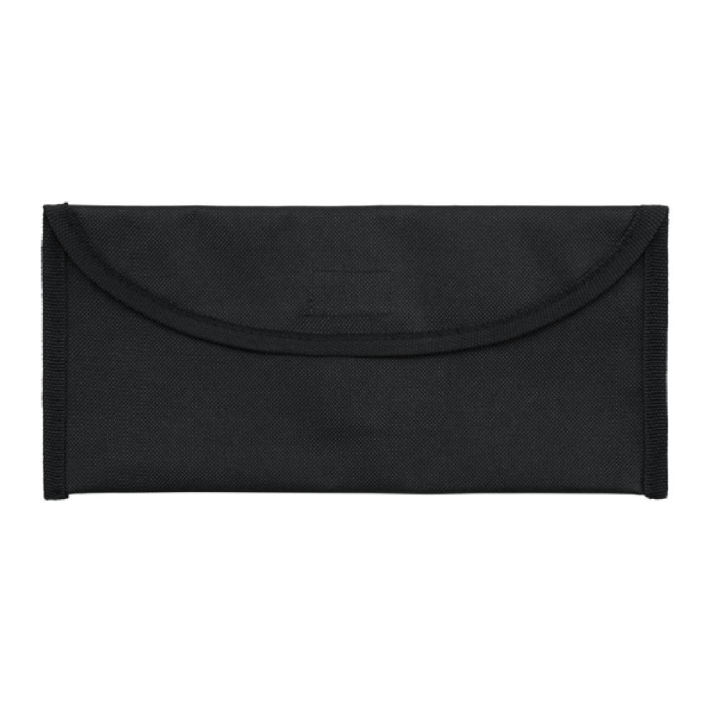 GARZA TRAVEL DOCUMENT HOLDER BLACK