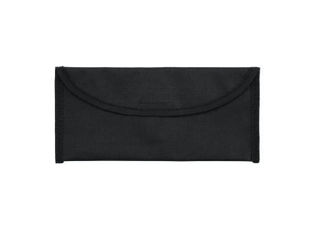 GARZA TRAVEL DOCUMENT HOLDER BLACK