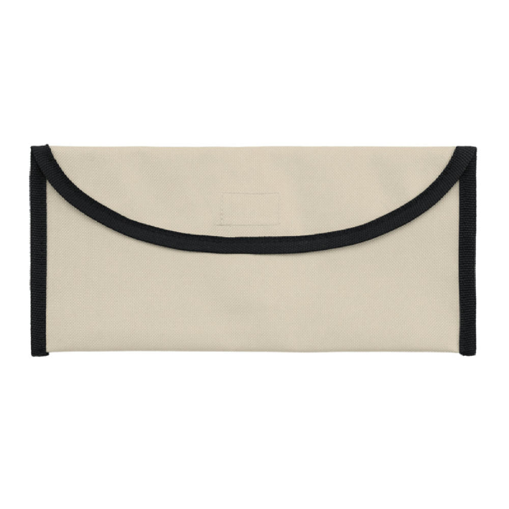 GARZA TRAVEL DOCUMENT HOLDER GREIGE