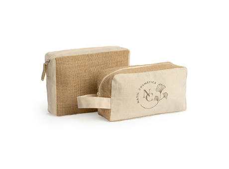 TOILET BAG SIENA NATURAL