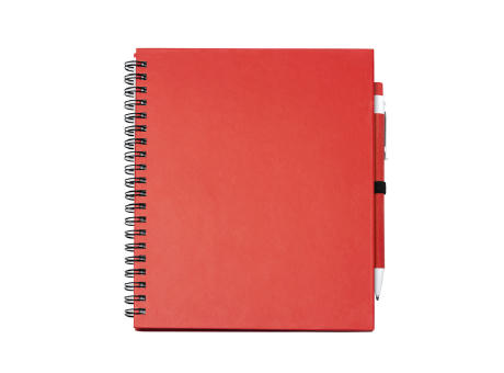 NOTEBOOK LEYNAX RED