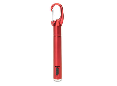 ARAYA BALLPEN/FLASHLIGHT RED