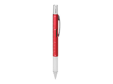 KANCHAN MULTIFUNCTION PEN RED