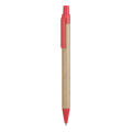 GROVE CARTON/WHEAT STRAW FIBER BALLPEN RED