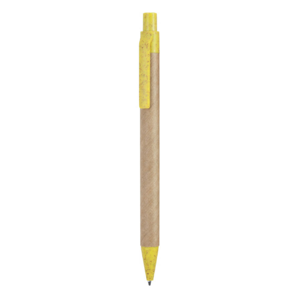 GROVE CARTON/WHEAT STRAW FIBER BALLPEN YELLOW