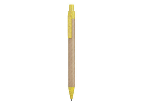 GROVE CARTON/WHEAT STRAW FIBER BALLPEN YELLOW