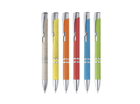 HAYEDO METAL/WHEAT STRAW FIBER BALLPEN OASIS GREEN