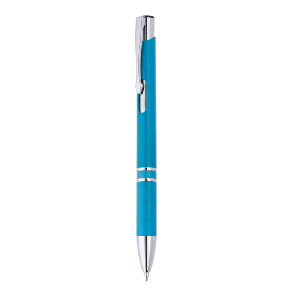 HAYEDO METAL/WHEAT STRAW FIBER BALLPEN LIGHT ROYAL BLUE