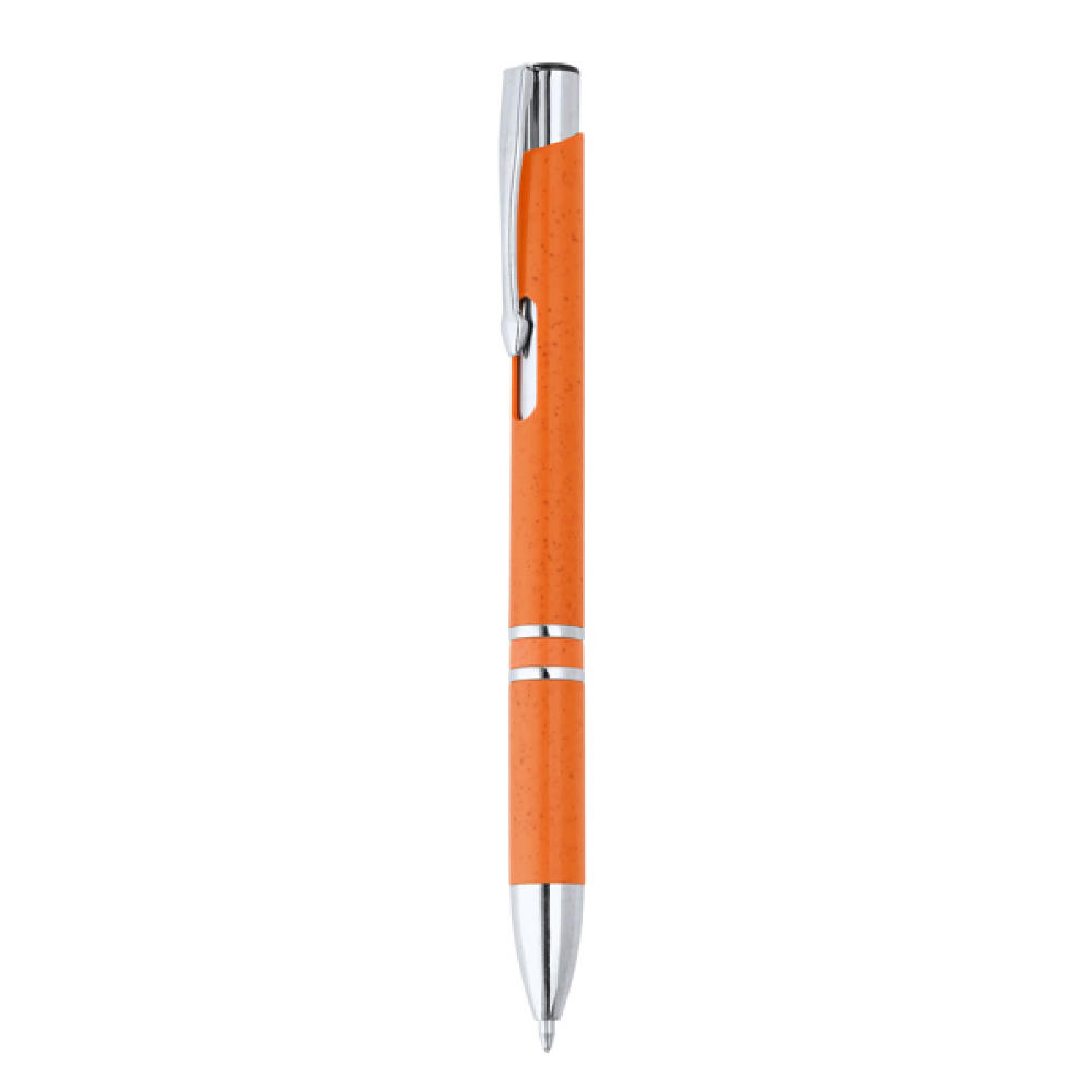 HAYEDO METAL/WHEAT STRAW FIBER BALLPEN ORANGE