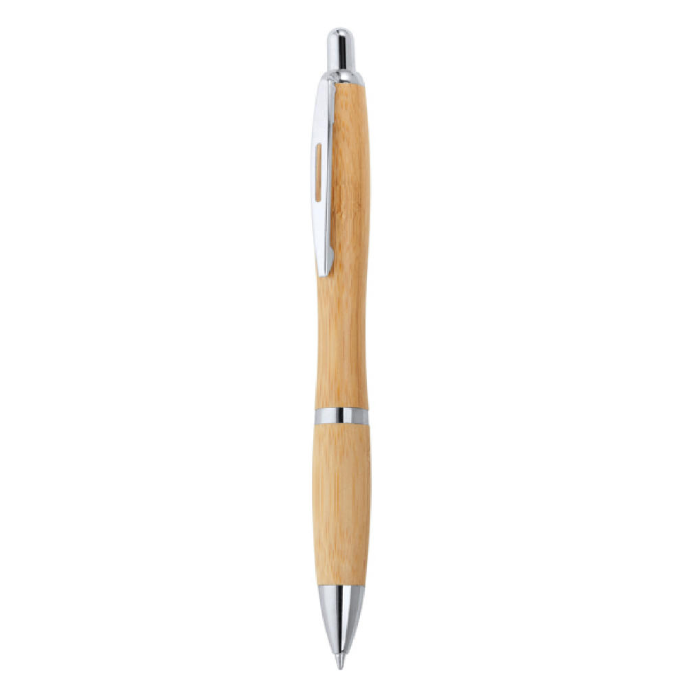 SAGANO BAMBOO BALLPEN SILVER