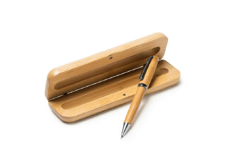 BALL PEN CASE BODONI NATURAL