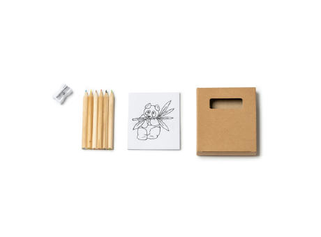 TILOS PENCILS SET NATURAL