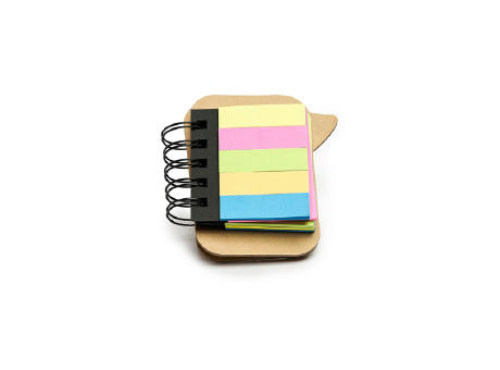 ANFI SPRING NOTE PAD NOTEBOOK NATURAL