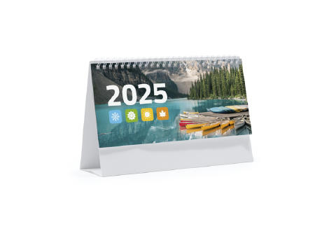 TABLE CALENDAR FLINT WHITE