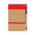 LIEN NOTEBOOK RED