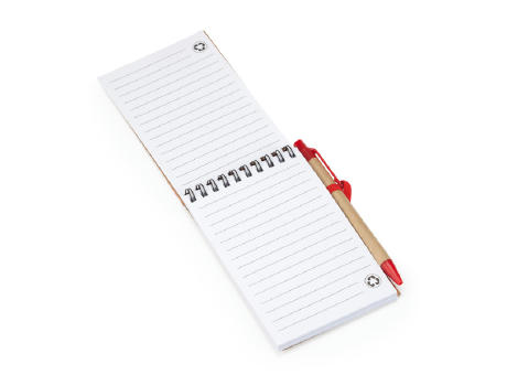 LIEN NOTEBOOK RED