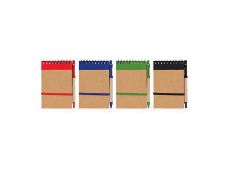 LIEN NOTEBOOK RED