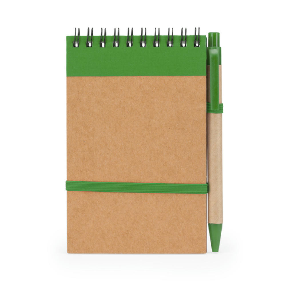 LIEN NOTEBOOK FERN GREEN